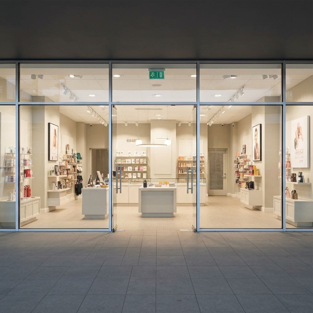 Commerce - Vitrine protégée