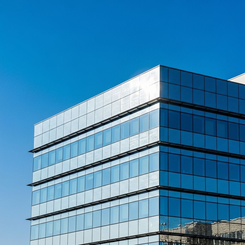 Immeuble de bureaux - Façade complète