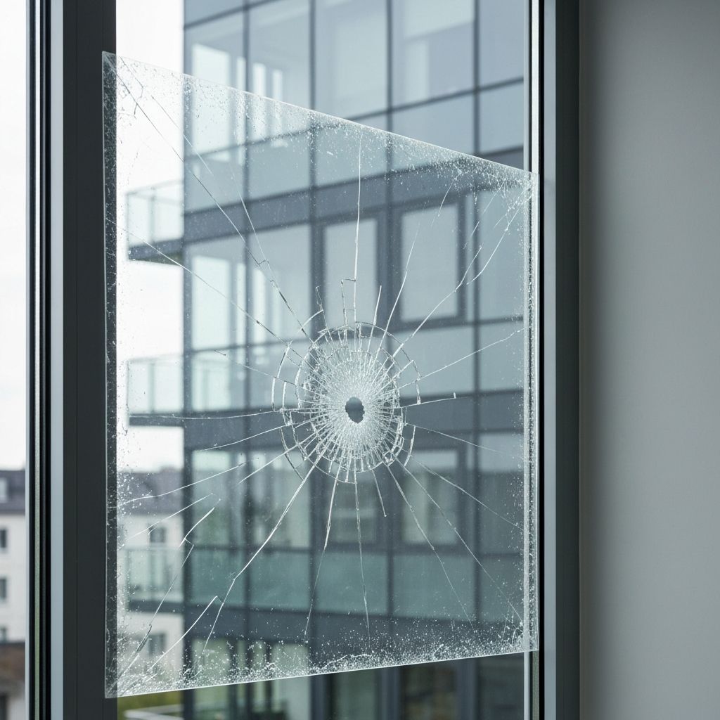 Réparation de verre d'urgence